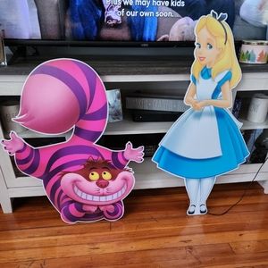 Alice in wonderland cutout